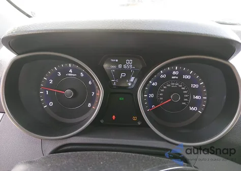 2013 Hyundai Elantra Gls из США, поврежденный, VIN 5NPDH4AEXDH284595